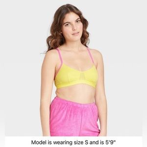 NWT‎ Women's Mesh Bralette - Colsie™ M